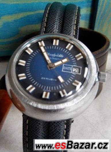 GUB Glashütte Spezimatic, kalibr 75, automatický nátah – fotografie 5