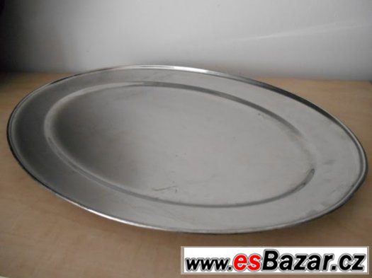 Velký nerezový tác – fotografie 1