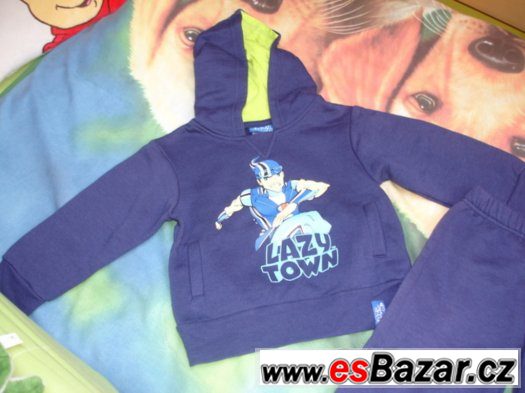 Tepláková souprava LAZY TOWN, vel. 98 – fotografie 2