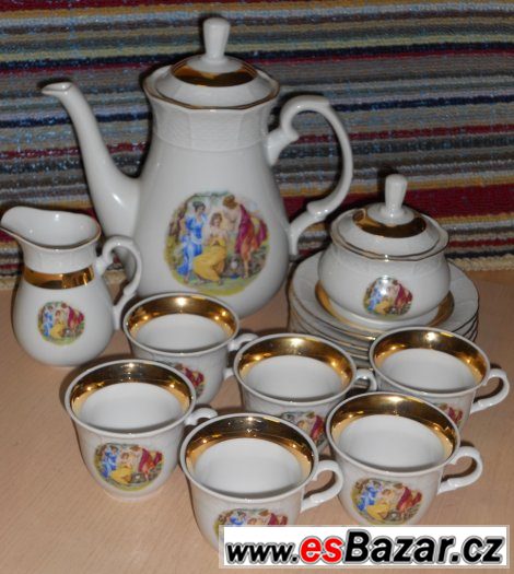 porcelánový kávový servis - Thun - Tři Grácie – fotografie 1