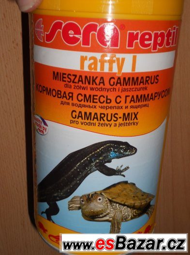 Sera Raffy I 1000 ml - krmivo pro plazy – fotografie 1