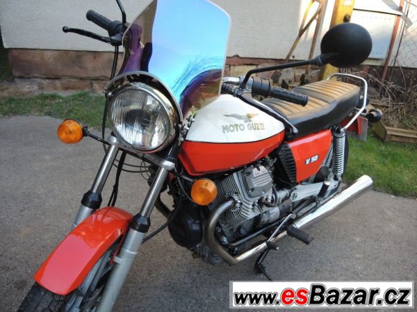 Prodám motocykl MOTO GUZZI V50 – fotografie 2