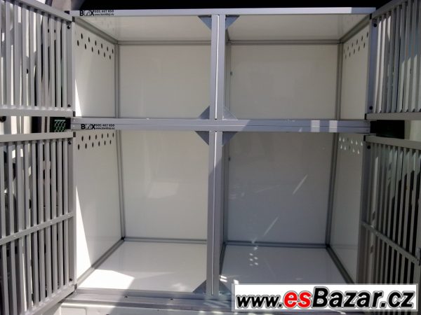 Přepravní boxy na psi – fotografie 1