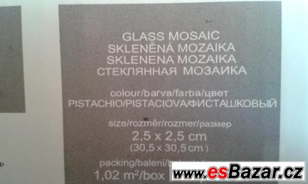 Prodám obklad - skleněná mozaika – fotografie 5