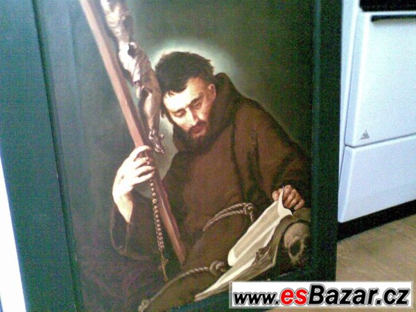 Prodám obraz sv. Fr. z Assisi – fotografie 3