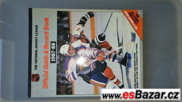 Prodám ročenky NHL z let 88-90 – fotografie 1