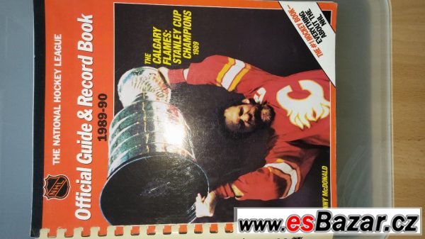 Prodám ročenky NHL z let 88-90 – fotografie 2