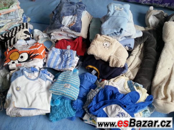 Prodam sadu oblečení chlapec 0-12 m – fotografie 2