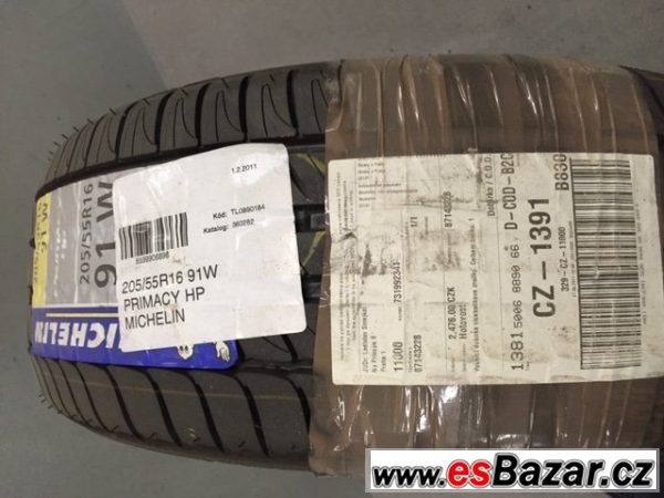 Prodám pneu Michelin 205/55R16  – fotografie 2