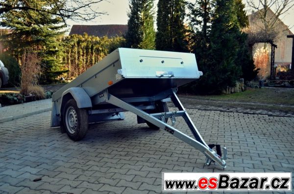 Přívěsný vozík 203x116cm sklopný – fotografie 1