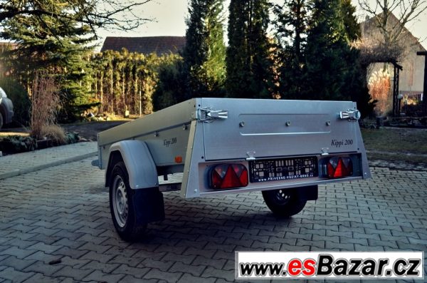 Přívěsný vozík 203x116cm sklopný – fotografie 2
