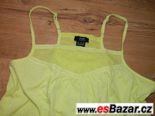F&F  neonový moderní top, tílko, tričko – fotografie 2