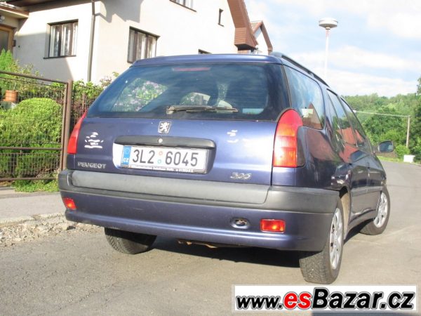 Peugeot 306 combi 1,6 benzín – fotografie 4