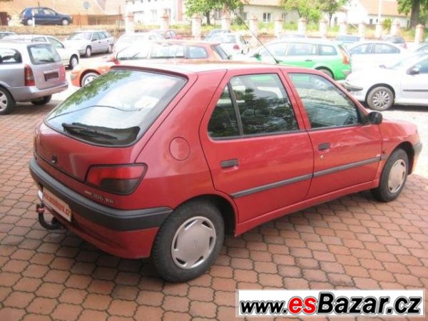 Peugeot 306, 1,4I XR EKODAŇ ZAPLACENÁ, hatchback, – fotografie 5