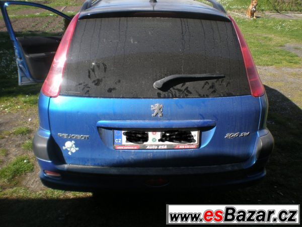 Peugeot 206 SW Havarované – fotografie 5