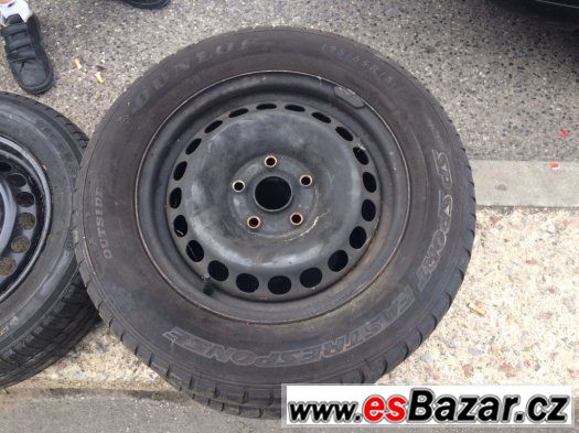 Disky 5x112 s pneu 195/65 R16 6 kusu – fotografie 1