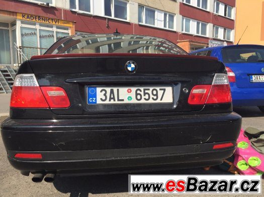 BMW E46 coupe odtrhová hrana víka kufru – fotografie 4