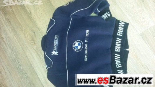 LUXUSNÍ BUNDO-MIKINA BMW,VEL.11O/116 – fotografie 2