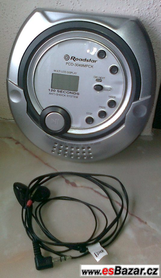 Osobní MP3 a CD přehrávač – fotografie 1