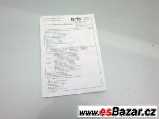 BMW e36 odnímatelné tažné Oris – fotografie 4