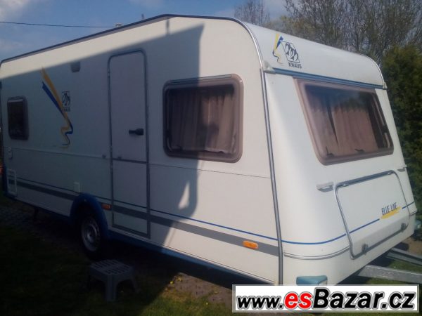 Obytný přívěs, karavan KNAUS+stan – fotografie 1