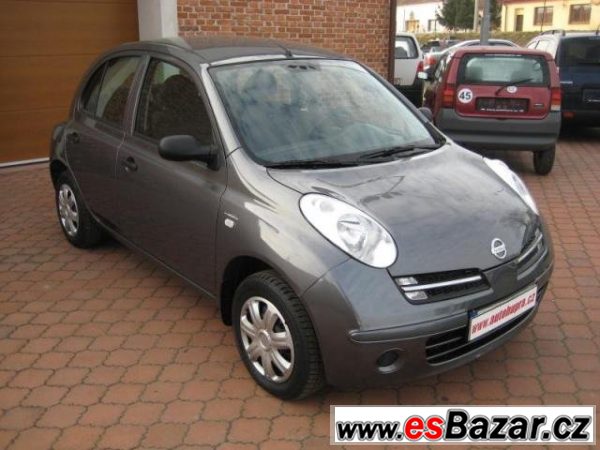 Nissan Micra, 1,2i ČR,serviska,KLIMA, hatchback, – fotografie 3