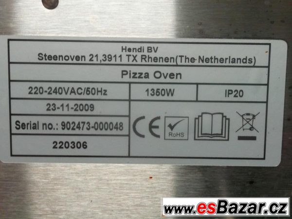 Ohřívač na pizzu – fotografie 4