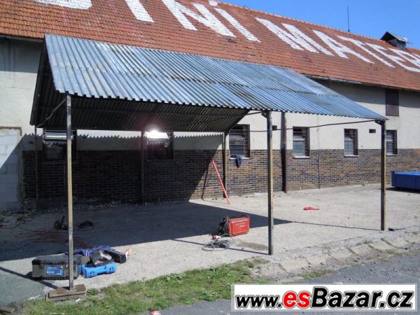 Ocelový přístřešek – fotografie 1