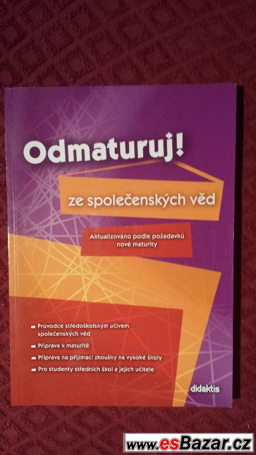 Odmaturuj ze společenských věd – fotografie 1