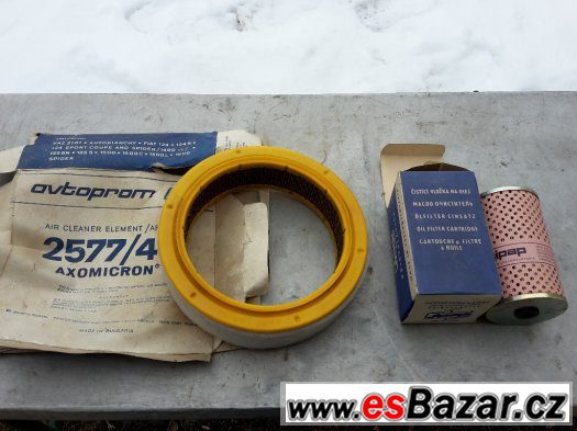 Filtr oleje a vzduchu- Škoda, Volha, VAZ, Fiat 124, 125 – fotografie 1