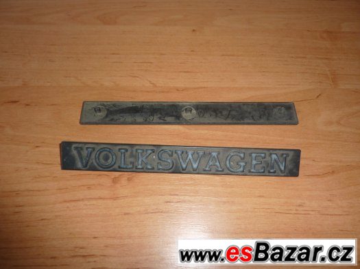 2x nápis Volkswagen – fotografie 4