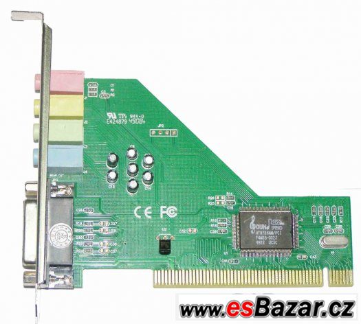Prodám tuto zvukovou kartu cmi8738 pci audio com – fotografie 1