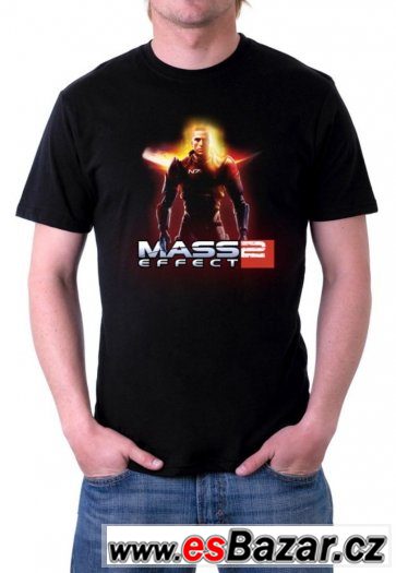 Prodám toto tričko s herní tématikou mass effect pro fandy – fotografie 1