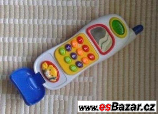 svitici hraci mobilni telefon zn.Prince Fischer,vh.dar,zasl. – fotografie 3