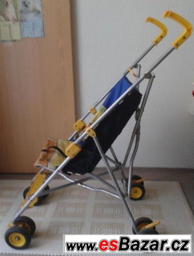 golfovy kocar Hauck,s pevnymi zady+bezp.pasy-velmi levne – fotografie 2