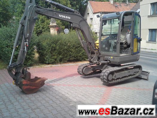 Minibagr Volvo EC35C celková hmotnost 3598kg,  rv2007 – fotografie 1