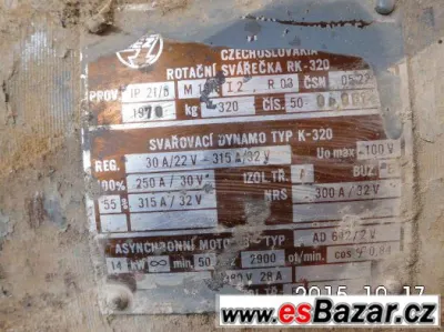 ROTAČNÍ SVÁŘEČKA RK-320