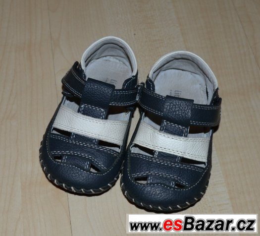 Celokožené sandálky Little blue lamb - baby, 18-24 měsíců – fotografie 1
