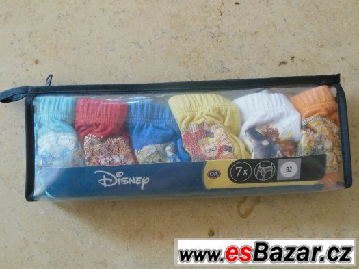 Slipy chlapecké C&A Disney 6 ks vel. 92 – fotografie 1