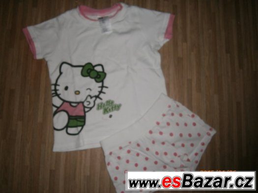 pyžamo,pyžamko Hello Kitty H&M vel.98/104 – fotografie 1
