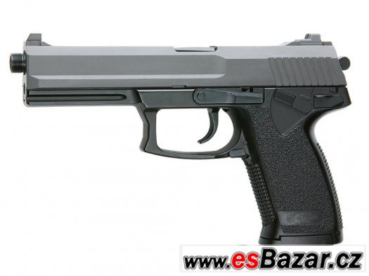 AIRSOFT manual PISTOLE HK.MK23 SOCOM+TLUMIČ-NOVÁ – fotografie 1