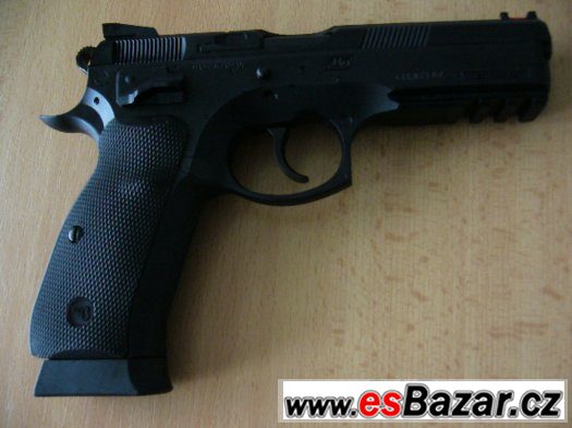 AIRSOFT manual pistole CZ 75 SP-01 Shadow - NOVÁ – fotografie 3