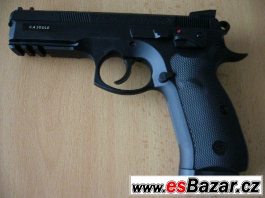 AIRSOFT manual pistole CZ 75 SP-01 Shadow - NOVÁ – fotografie 4