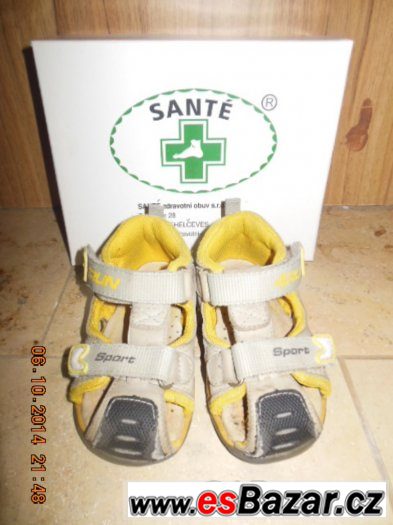 Zdravotní sandály, botasky Santé vel. 22 – fotografie 1