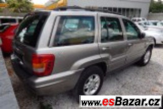 VEŠKERÉ NÁHRADNÍ DÍLY – JEEP GRAND CHEROKEE WJ 2000 4,7l LI – fotografie 2