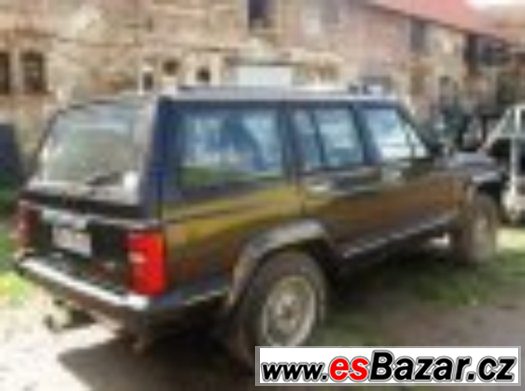 VEŠKERÉ NÁHRADNÍ DÍLY – JEEP CHEROKEE XJ 1991 4,0l – fotografie 1