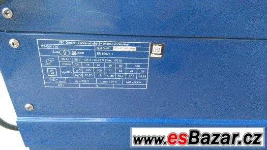 CO2 svářečka BT-GW 170 Blue Einhell – fotografie 5