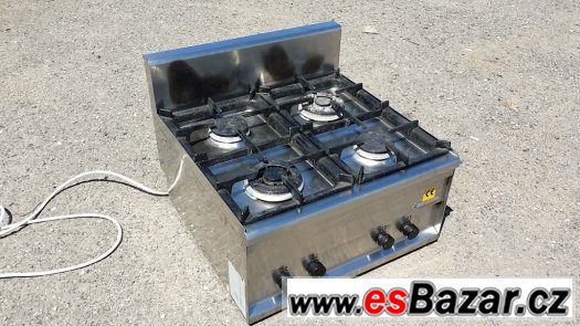 Profi stolní gastro sporák na Pb. Lotus. – fotografie 3