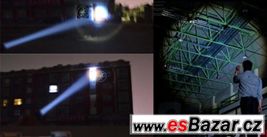 vysoce svítívé LED přední světlo na kolo nebo ruční baterka – fotografie 3