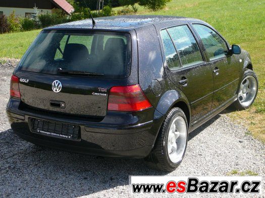 VW golf IV 1,9 TDI 4motion – fotografie 2